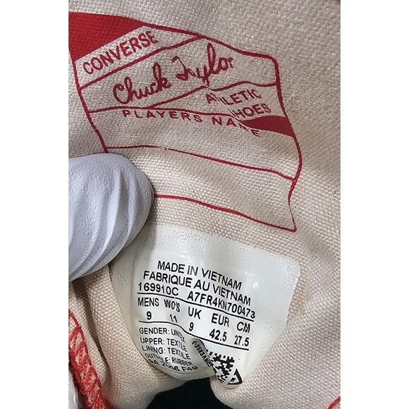 Converse Chuck 70 High x Golf Wang Tri-Panel Mens Size 9 Womens Size 11 169910C - Picture 11 of 12